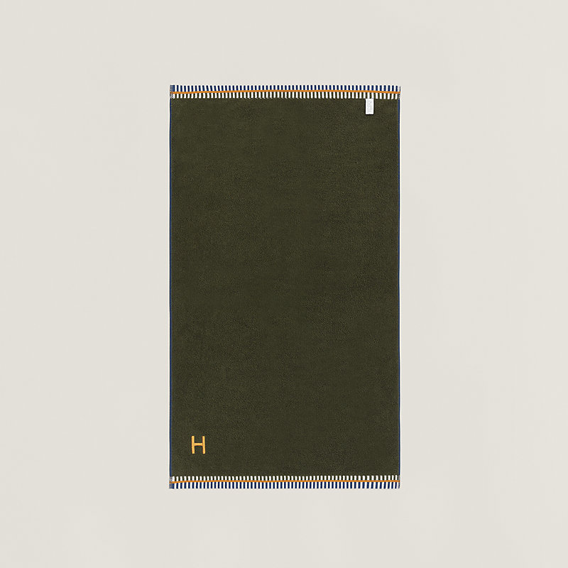 Hermes エルメスメンズフェイスタオル 運動タオルハイブランド
